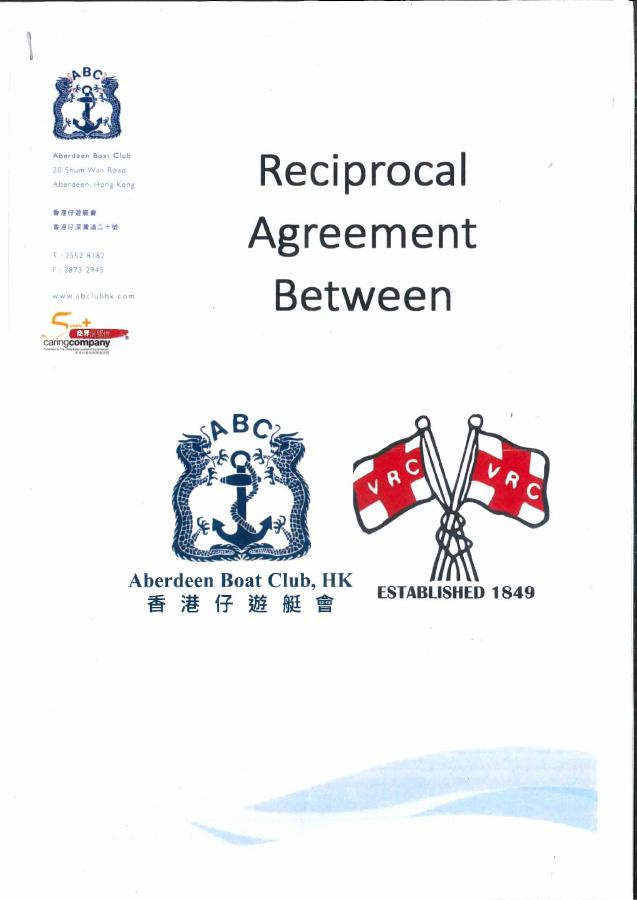 Aberdeen Boat Club Agreement